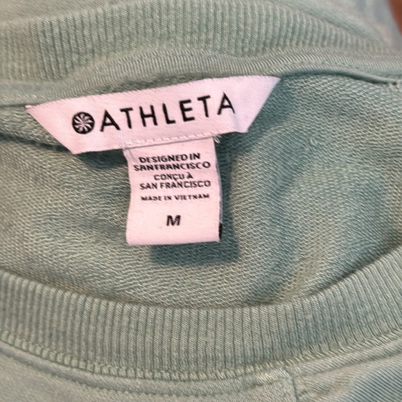 Athleta Mindset Pacific Sweatshirt in Reef Green Size Medium - Picture 5 of 8